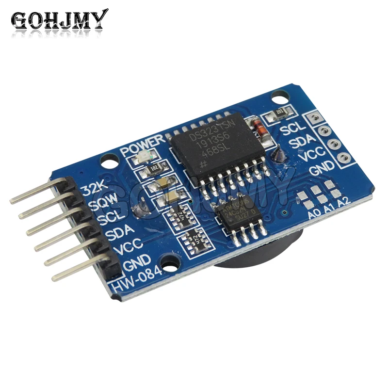 DS3231 AT24C32 IIC Module Precision Clock Module DS3231SN Memory module DS3231 mini module Real Time 3.3V/5V GOHJMY