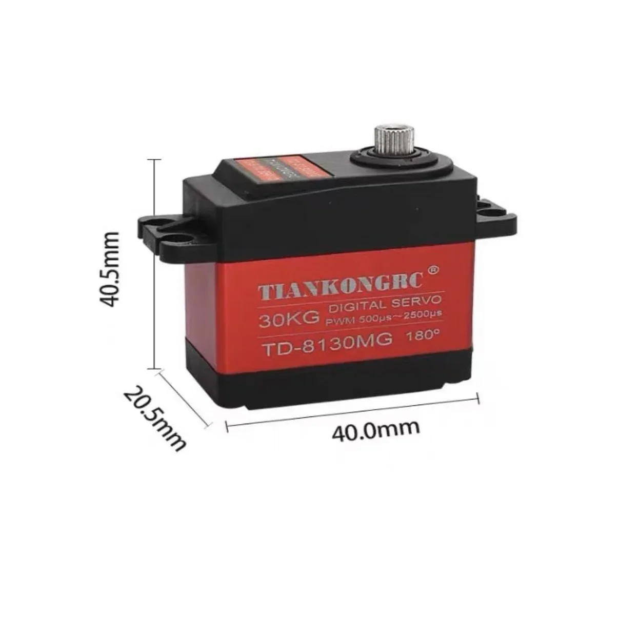 15/20/25/30/35KG Servo Motor 3V PWM Signal Control 90/180 Degree High Torque DIY Robot PTM Car Model Steering Servo Motor