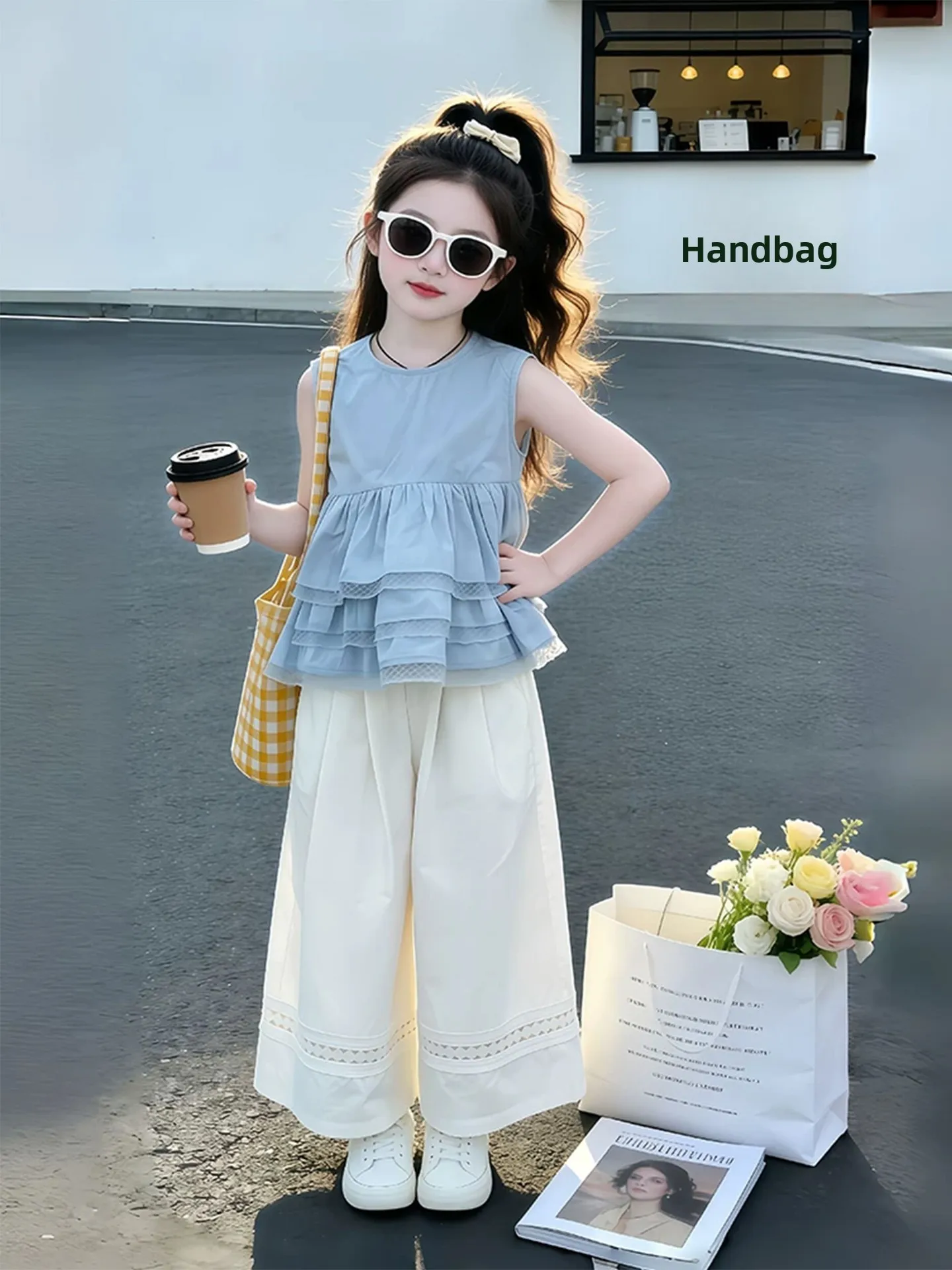 tenue-d'ete-pour-filles-2026-nouveau-style-coreen-ensemble-deux-pieces-vetements-d'ete-uniques-et-elegants-pour-petite-fille