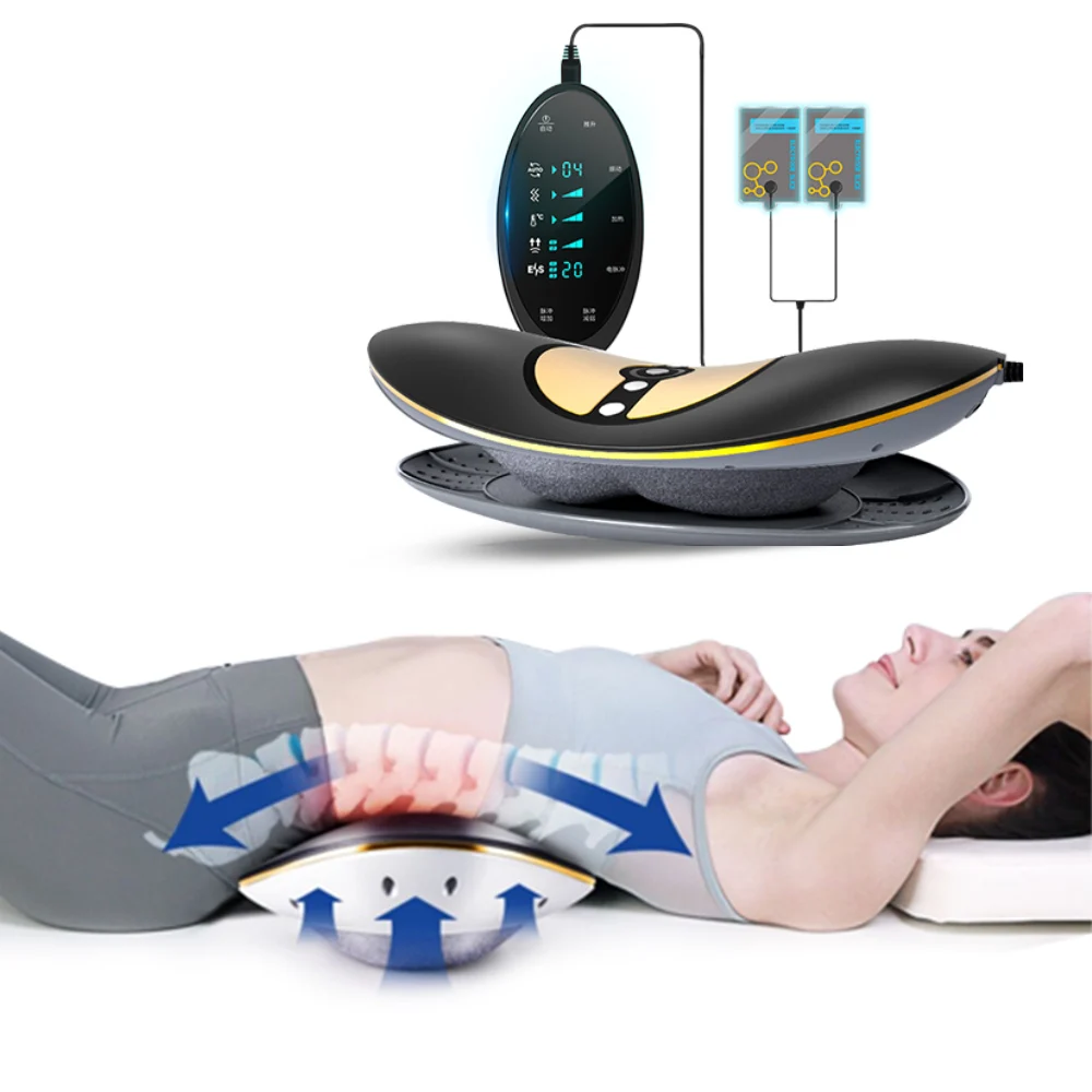 

Adjustable Lumbar Back Chiropractor Massager Magnetic Therapy Sciatica Scoliosis Spine Correction Targeted Waist Pain Relief