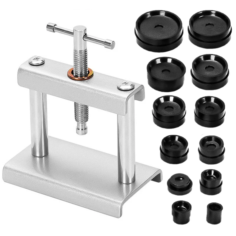 12/18Pcs Professional Watch Repair Tool Set Watch Back Case Presser Closing Tool Watchmaker Maintenance Tools