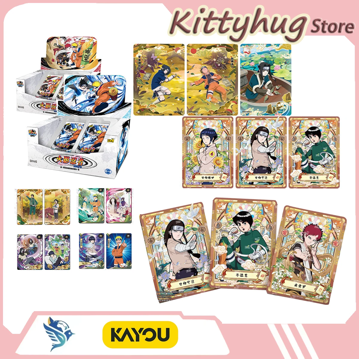 

Kayou Naruto T2w6 7 Collectible Card Anime Peripheral Card Chapter Of The Array Gift For Toy