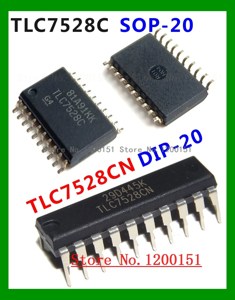 TLC7528C TLC7528CDWR SOP-20 TLC7528CN DIP-20