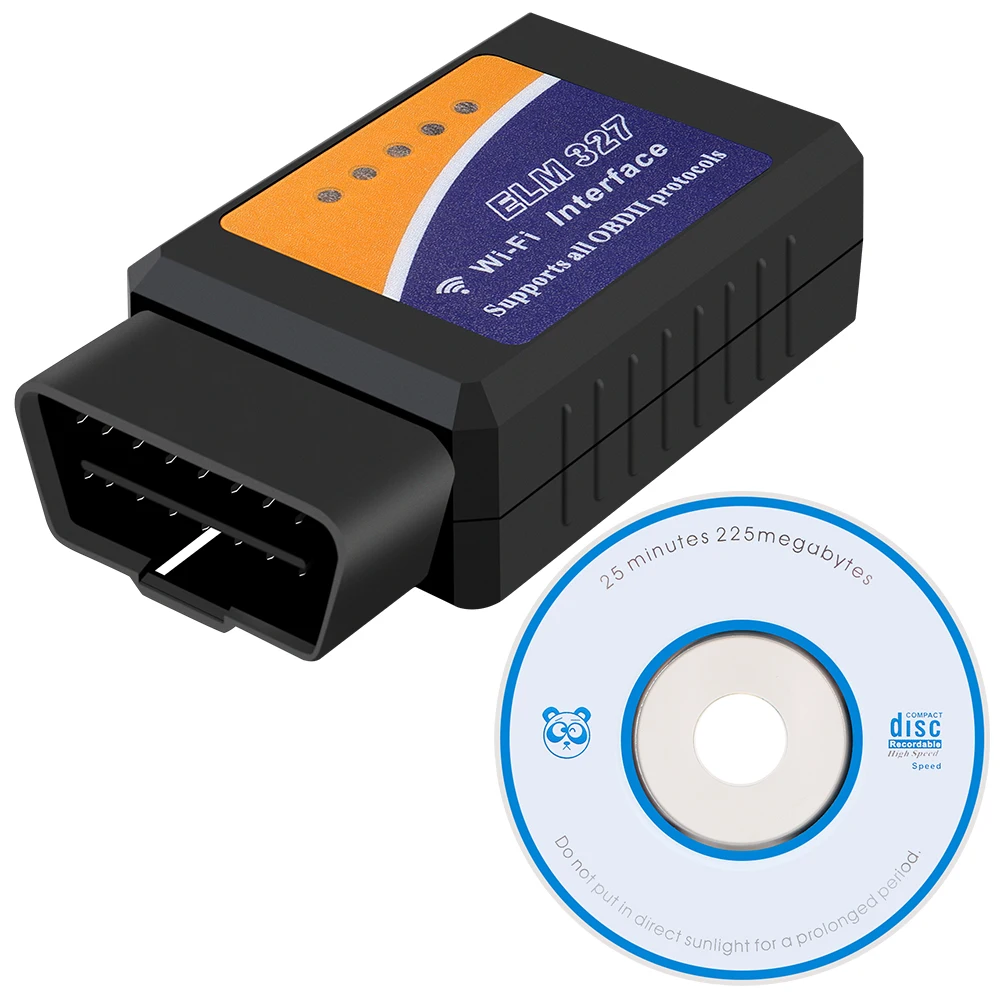 ELM327 WIFI V1.5 OBD2 Scanner OBDII Adapter Auto Zubehör Für IOS Android 1PC Auto Diagnose Scan Tool Auto Fehler code Reader