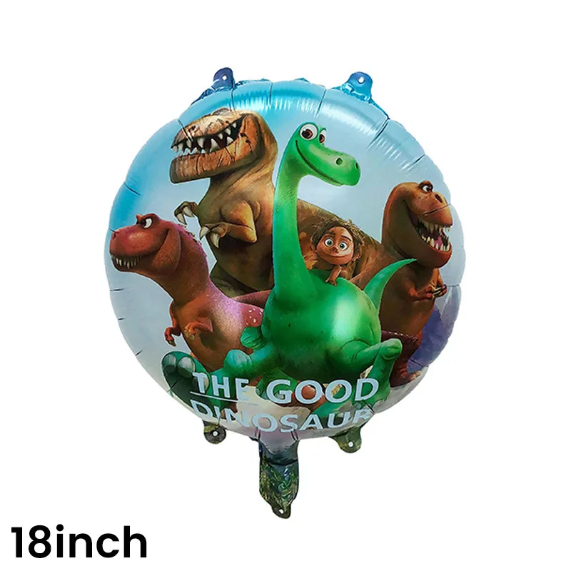 6Pcs The Good Dinosaur Balloons Kit Toys Children Birthday Party Balloon Arlo Dinosaur 32inch Number Big Baby Shower Supplies