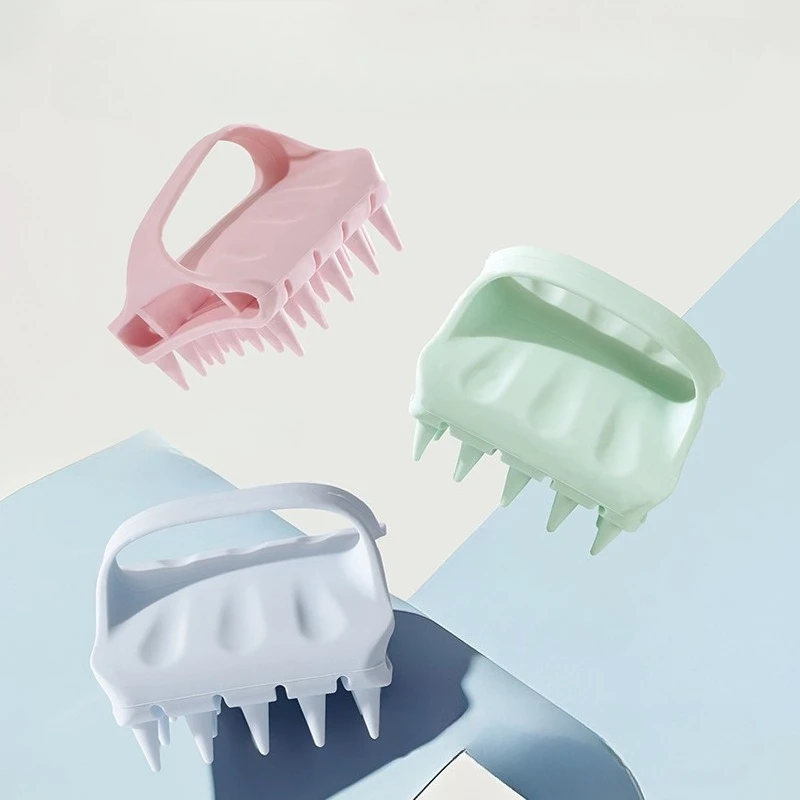 

Модернизированный шампунь-массажер с силиконовой щетиной 2025 года, стимулирует рост волос и снимает зуд