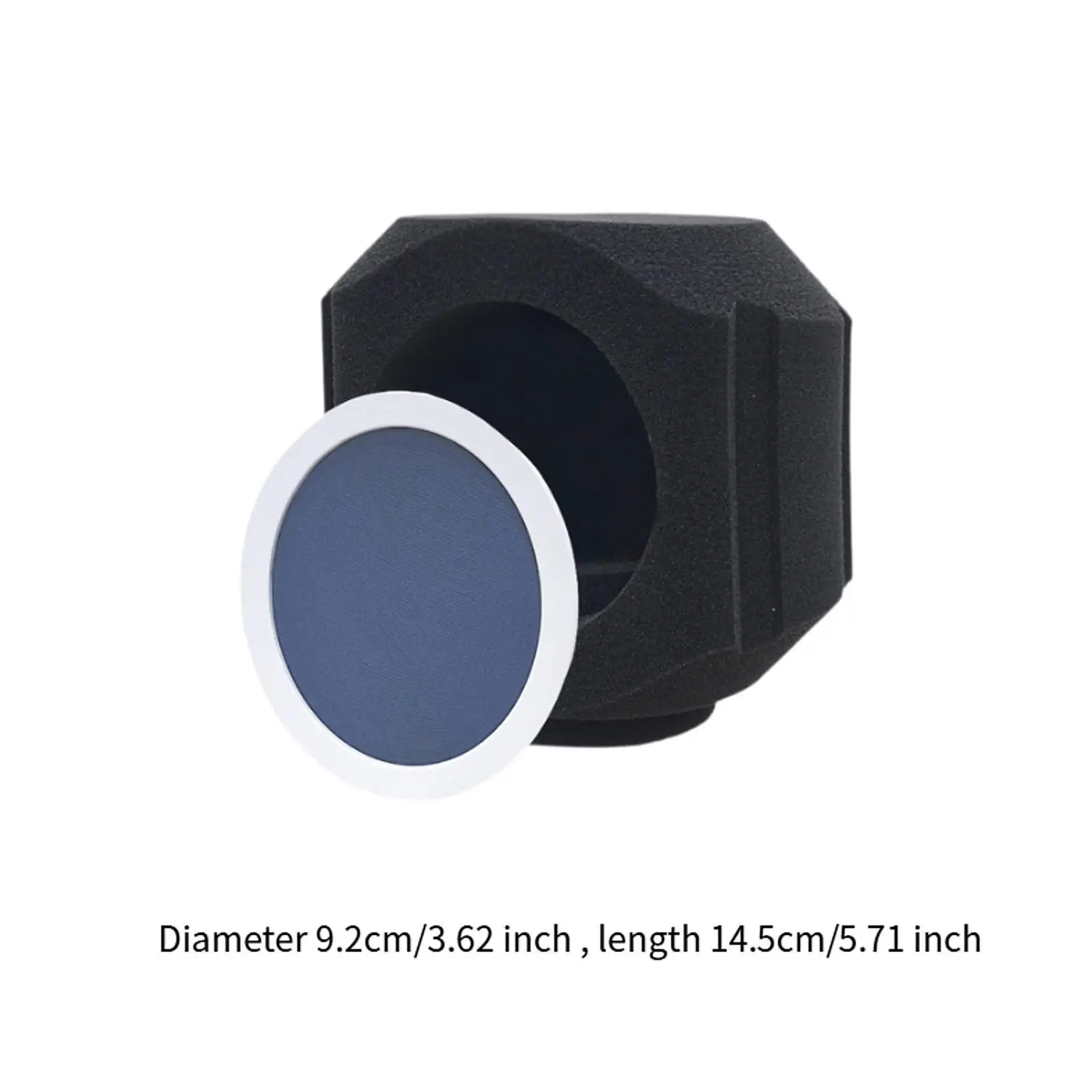 Mic Soundproof Sponge Sound Shield Foam for Live Studio Noise and Reflection Reduction Home Use Vocal Booth Indoor Outdoor
