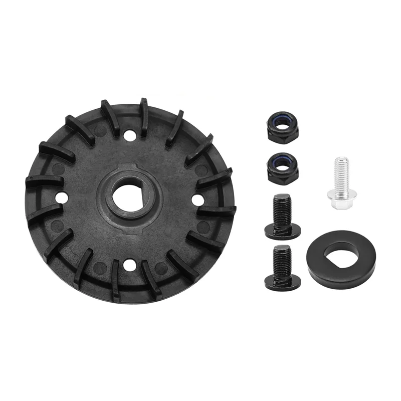 A84E-芝刈り機ブレード交換キット - EGO デュアルブレード LM2130SP、LM2150SP、LM2160SP 用のファン、ボルト、ナット、ワッシャーが含まれます