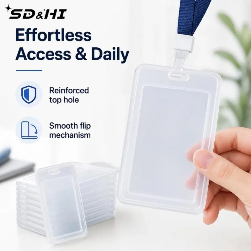 10/20/50Pcs Waterproof Transparent Card Cover Plastic Bus Card Holder Case Bank Business Credit ID Cards Hard Protective Sleeve