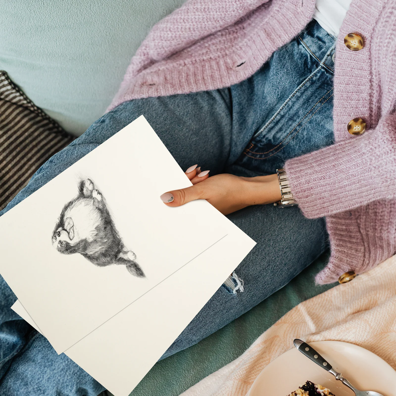 

20 Sheets Watercolor Paper Wear-Resistant Durable Suitable for Markers Colored Pencils Crayons Drawing Sketching Painting Paper