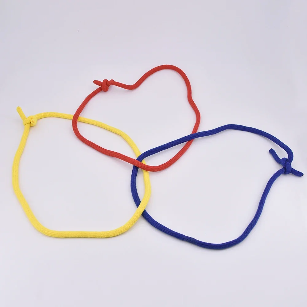 Super Linking Ropes (1.25M) Three Rope Cable Magic Tricks Magician Close Up Illusion Gimmick Props Accessories Comedy Mentalism