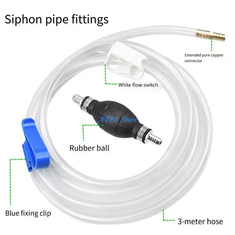 

U13C Car Transfer Portable Siphon Hand High Manual Hand