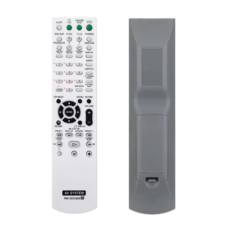 

RM-ADU003 Universal Remote Control for Sony AV DAV-DX155 DX255 DX315 DZ120 - Easy to Program Multifunctional TV Remote