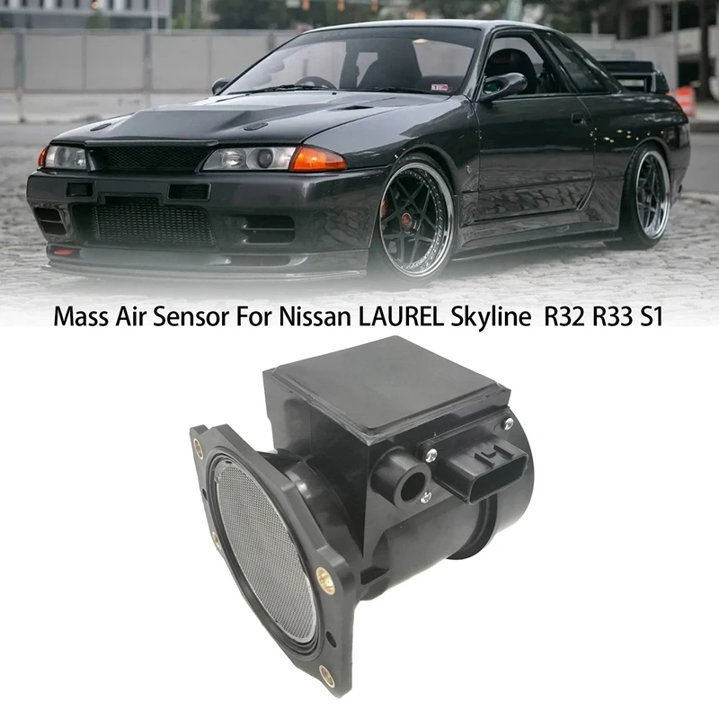 MAF Mass Air Flow Meter Sensor Component For Nissan LAUREL Skyline R32 R33 S1 Air Flow Meter 22680-02U00 A36-000 J60