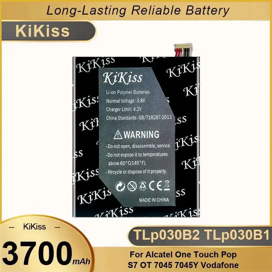 

For Alcatel One Touch Pop S7 OT 7045 7045Y Vodafone 3700Mah Tlp030b2 Tlp030b1 Mobile Phone Battery Durable