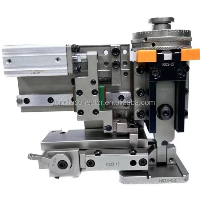 Customized Pneumatic European Crimping Applicator With 40mm Stroke For All Requested Terminals