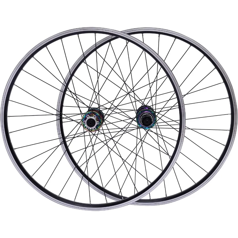 مجموعة عجلات الدراجة الجبلية عالية الأداء مصممة للتضاريس الشديدة على الطرق الوعرة مع هيكل متين من ألياف الكربون وخفيف الوزن