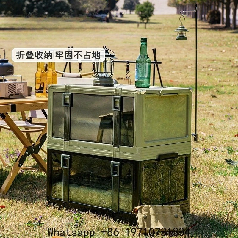 Outdoor camping storage box Car trunk Camping box