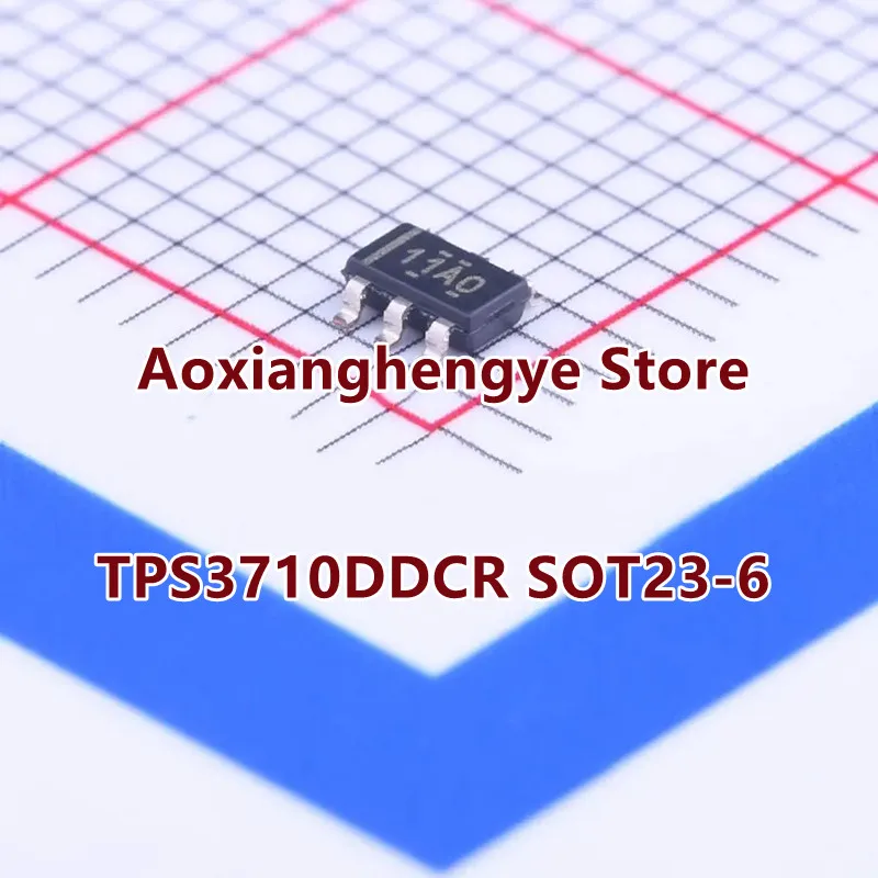 5PCS TPS3710DDCR SOT23-6（Marking：11AO）Supervisory Circuits Wide-VIN voltage det ector