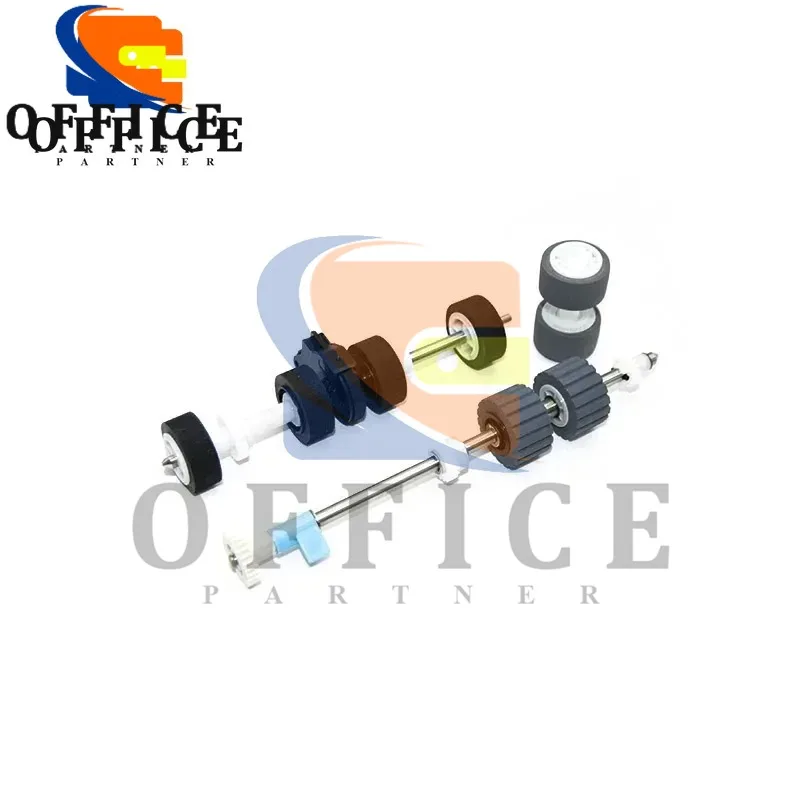1Set 002-8181-0-SP 002-8183-0-SP 002-8287-0-SP New Pickup Roller Tires Rubber Kit support for Avision AD250 AD280 AD260 AD230U A