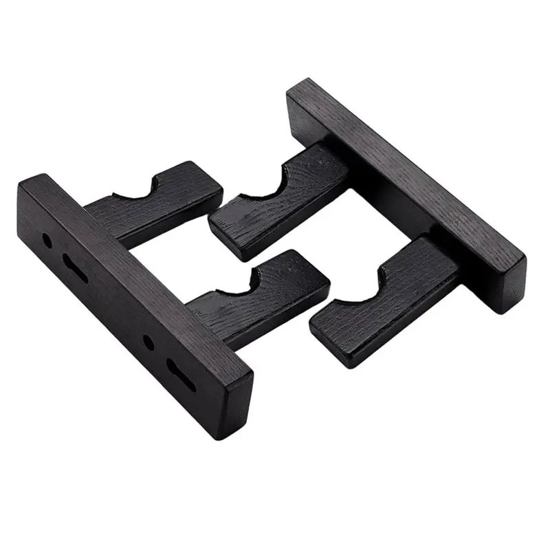 HOTB72A Billiard Cue Racks 1 Pair Pool Stick Holder Wall Mount Pool Stick Rack Baseball Bat Bracket