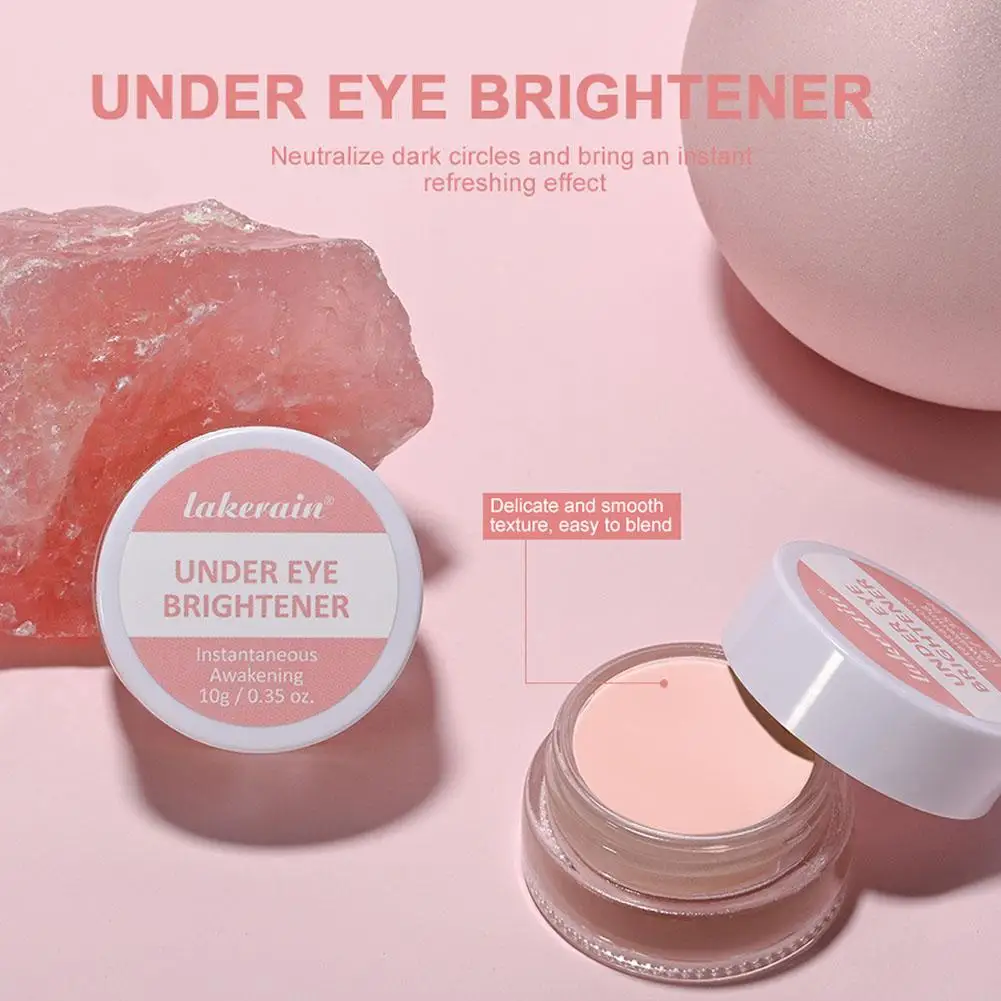 Crème de maquillage pour les yeux, éclaircissante, dissimule et éclaircit les yeux, oculaires, longs cercles, couverture durable, correcte, imperméable, Re D0A9