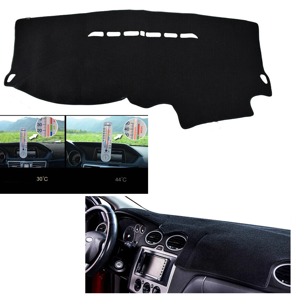 

For Ford Focus 2 MK2 2005-2011 Dashboard Cover Dashmat Dash Mat Pad