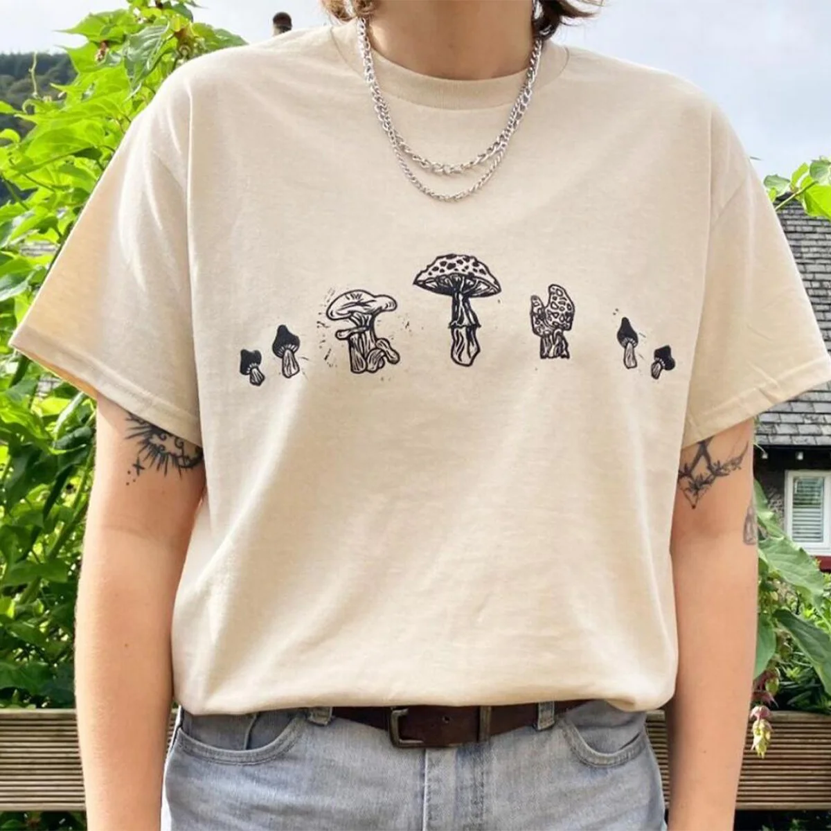 Women Cute Mushroom… - image