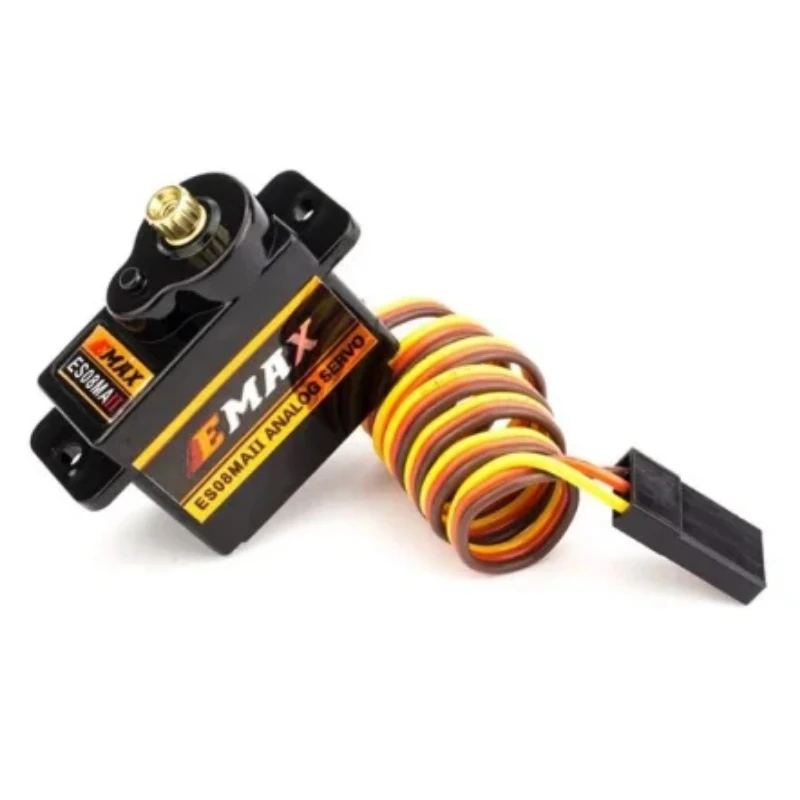 EMAX ES08MA II Mini Metal Gear Analog Servo 12g/ 2.0kg/ 0.12 Sec Mg90S 23x11.5x24mm For RC Plane FPV Drone Racing RC Accessorie