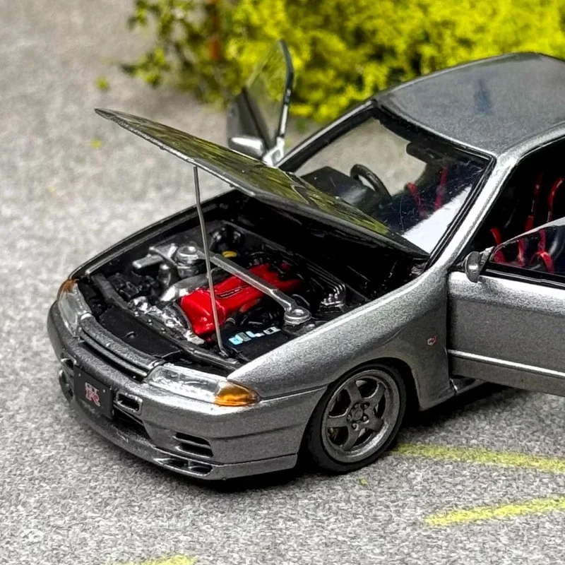 FH 1/64 Nissan GT-R R32 S-Tune Veicolo a motore giocattolo in lega pressofuso in metallo modello regali