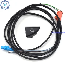 For Audi Q7 4M A4 B9 S4 A5 RS SQ7 Auto Hold button Switch with wiring harness 4M1 927 143 B 8W1 927 143 A
