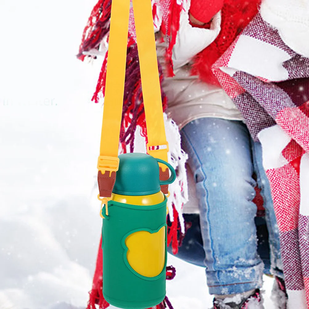 

2Pcs Insulated Cup Shoulder Strap Durable Adjustable Bottle Carrier for Various Bottles Outdoor Sports Travel Gift