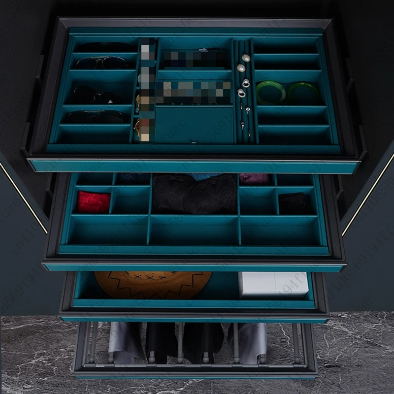 

600/700/800 Wardrobe, Multifunctional Pull-out Basket, Expandable Slide Rail Wardrobe Drawer Style Jewelry Box
