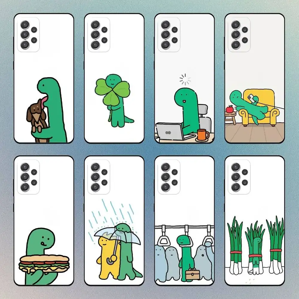 

Cute J-Joguman-s D-Dinosaur Phone Case For Samsung Galaxy S25,S24,S21,S22,S23,S30,With Bracket Cover