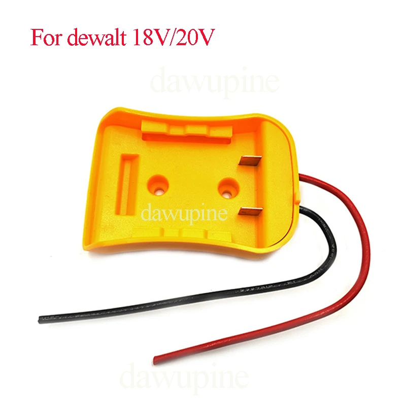 Lithium Battery Connector Converter DIY Adapter For DeWalt 20V Lithium Ion Battery Electric Power Tool Accessories Parts