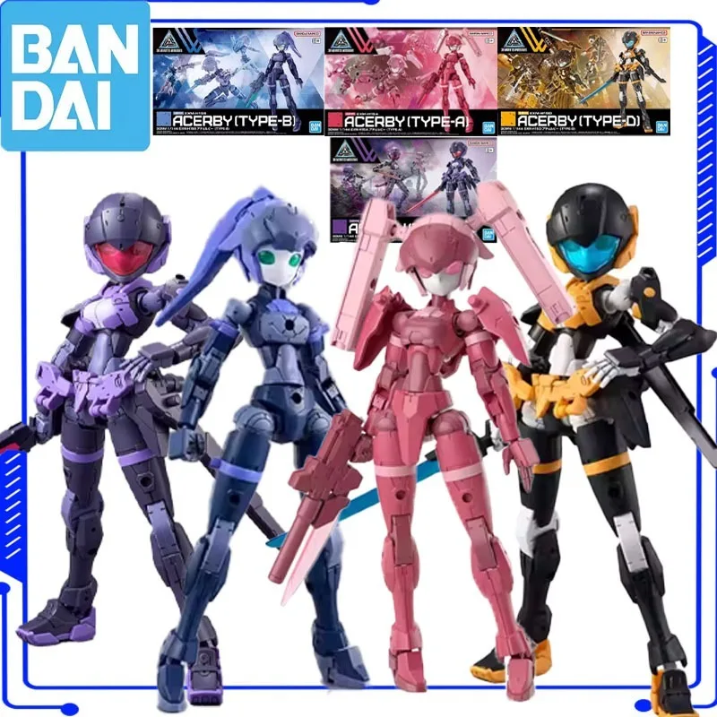 

Bandai Genuine Original 30MS Action Anime Figure EXM-H15E ACERBY (TYPE-E) Model Kit for Boys Girls Kids Gift Collectible Model