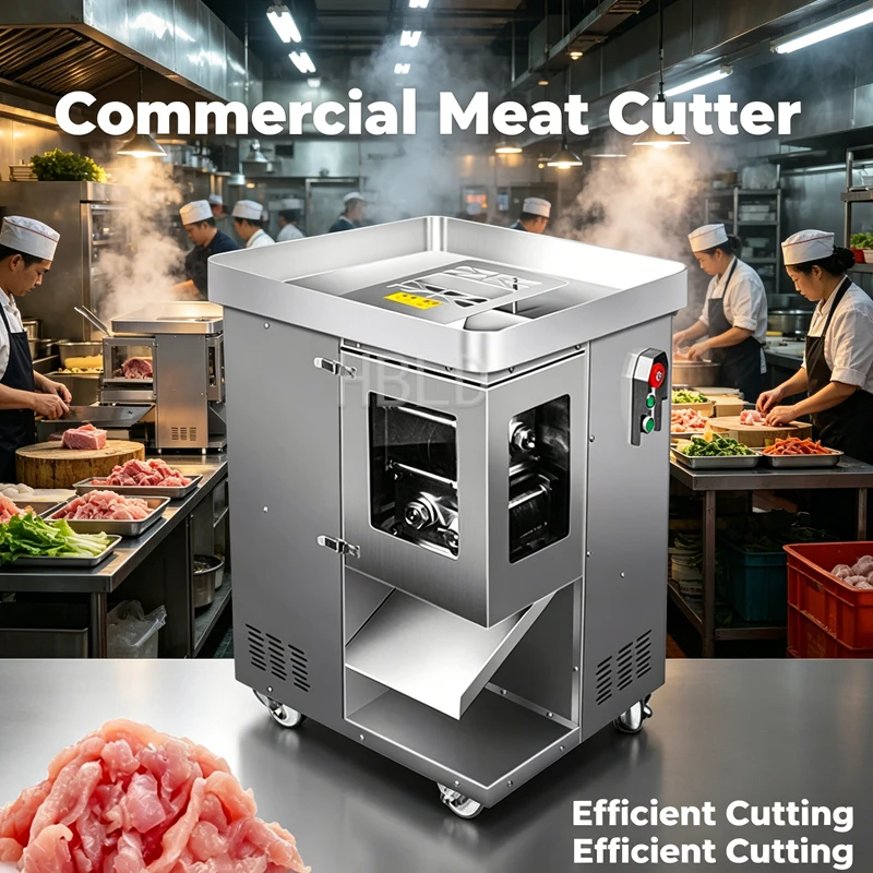 2026 New Electric Meat Grinder Multifunctional Commercial Kitchen Processor Machine for Home Use