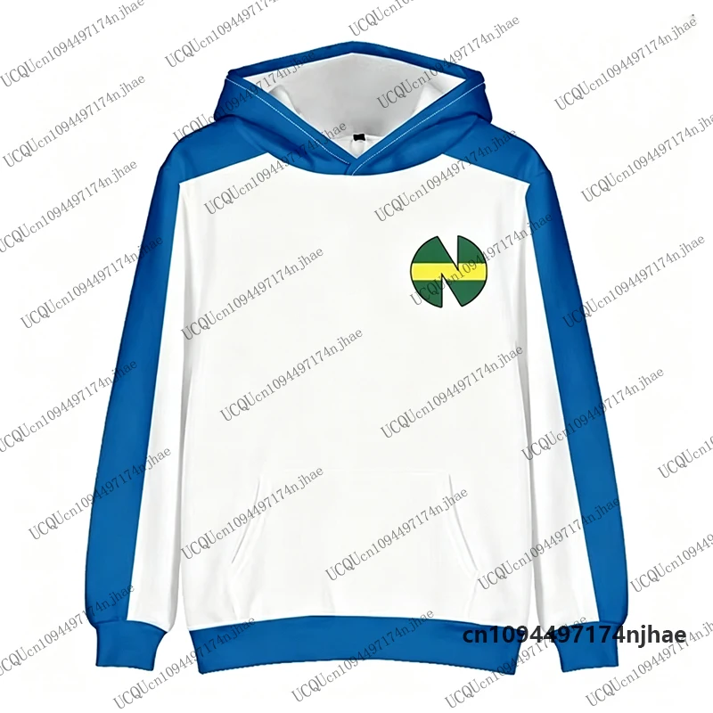 2026 Men's Tracksuit Anime Captain Tsubasa Print Long Sleeve Hoodies+Sweatpants Sets Couple Sports Suit Oversized 2 Piece Outfit view 5