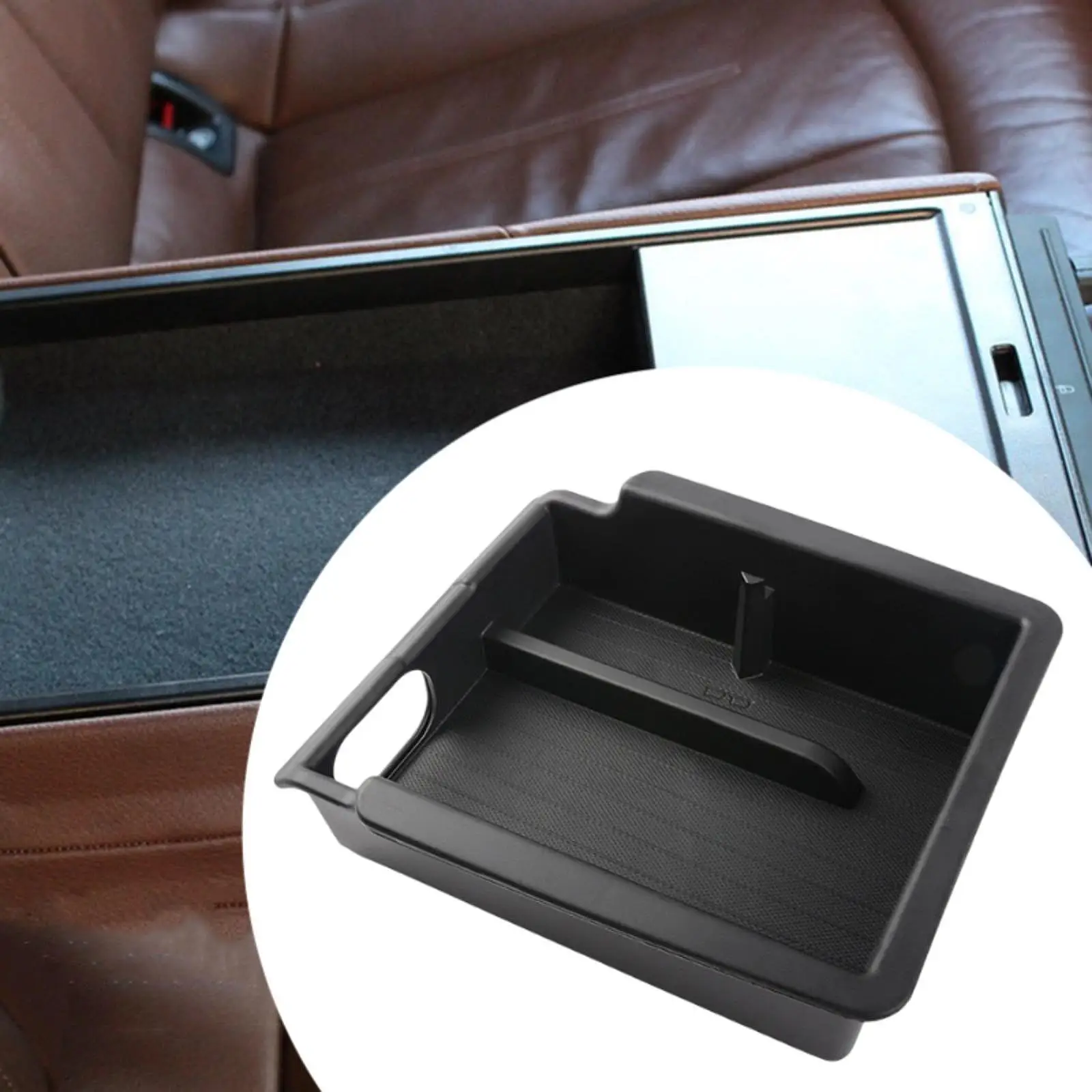 

Center Console Organizer Armrest Storage Tray with Multi Sections for Tesla Model Y Model 3