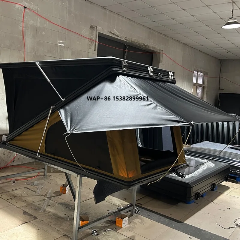 New Arrival Hot Sale 3 Person Customized Aluminum Hard Shell Car Roof Top Tents for Camping Outdoor Sale