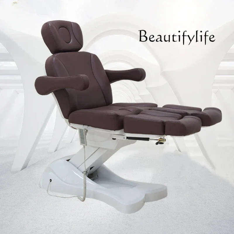 

BJ Electric Legs Pedicure Chair Multi-functional Beauty Bed Beauty Salon Special Massage Physiotherapy Tattoo Foot Soaking