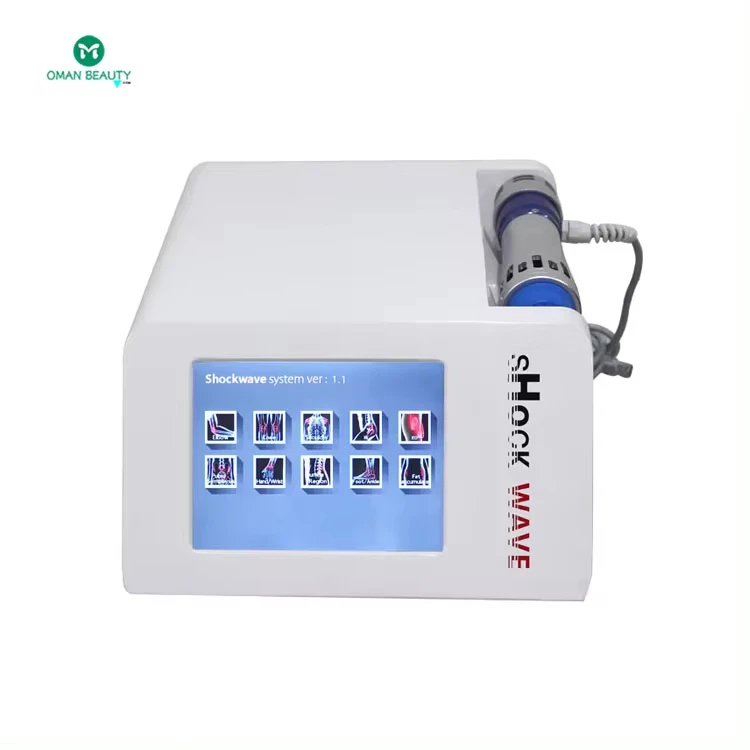 300mj Shockwave Therapy Machine With 7 Heads Body Massage ED Treatment Relax Physiotherapy New Shock Wave Equipment Pain Relief