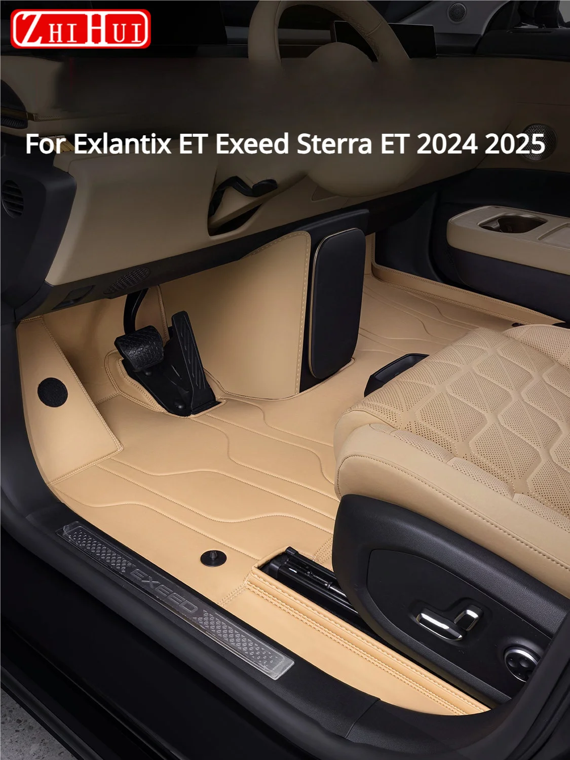 For Exlantix ET Exeed Sterra ET 2024 2025 Car Styling Full Coverage Floor Mats Carpet Interior Premium Anti-Slip Pro Accessories