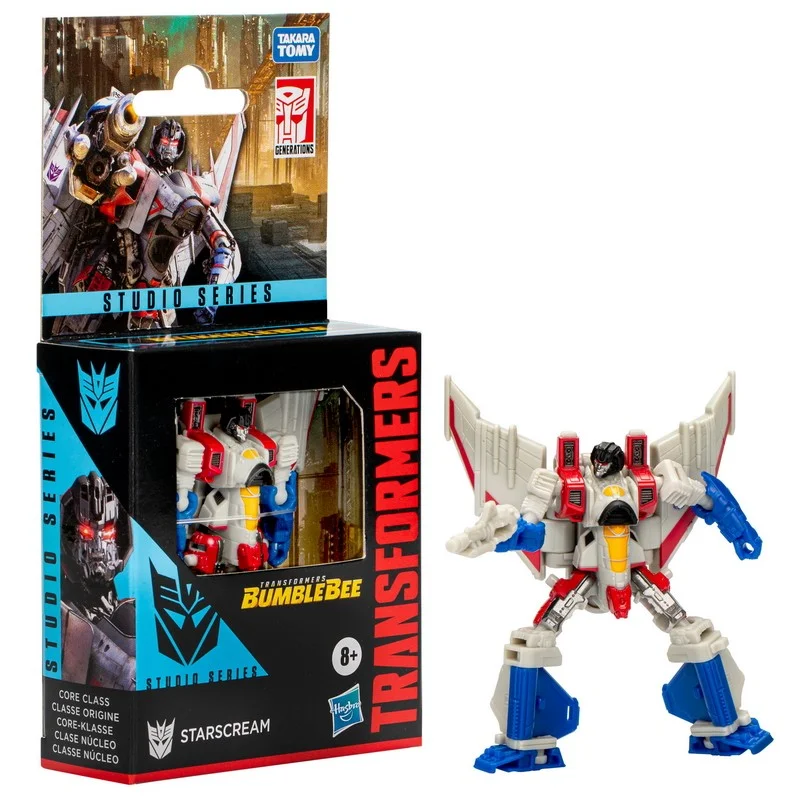 

В наличии: Трансформируемая фигурка STARSCREAM из серии Classic Movies Studio SS-86 Core Class, коллекционная модель для мальчиков