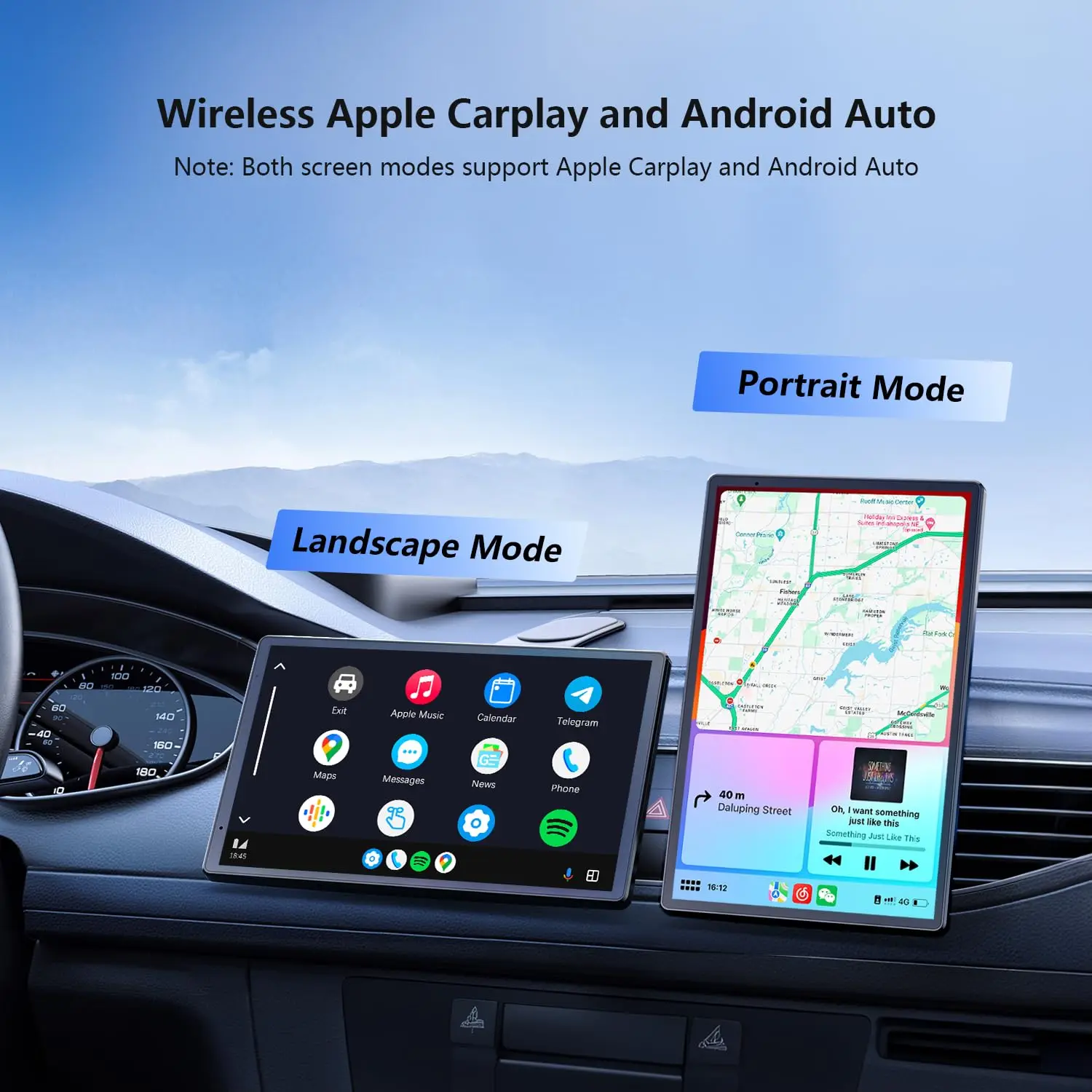 المحمولة 8 بوصة المغناطيسي Carplay شاشة الملاحة سيارة MP5 لاعب 360 درجة الدورية اللاسلكية سيارة اللوحي لجميع السيارات #6