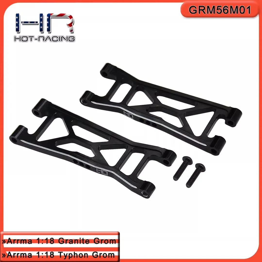 HR brazo de suspensión inferior y superior delantero y trasero de aluminio para ARRMA 1:18 granito Typhon Grom