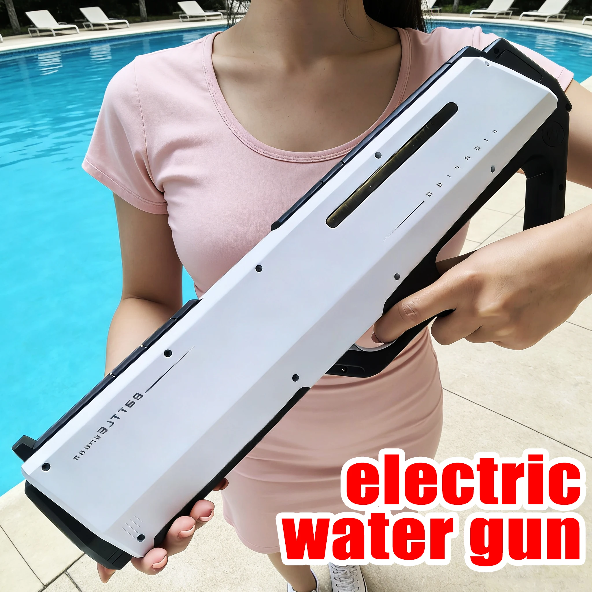 Spraying Guns Continuous Firing Water Gun Summer Pool Toy Fully Automatic Watergun Electric Water Gun Outdoor Toys For Children