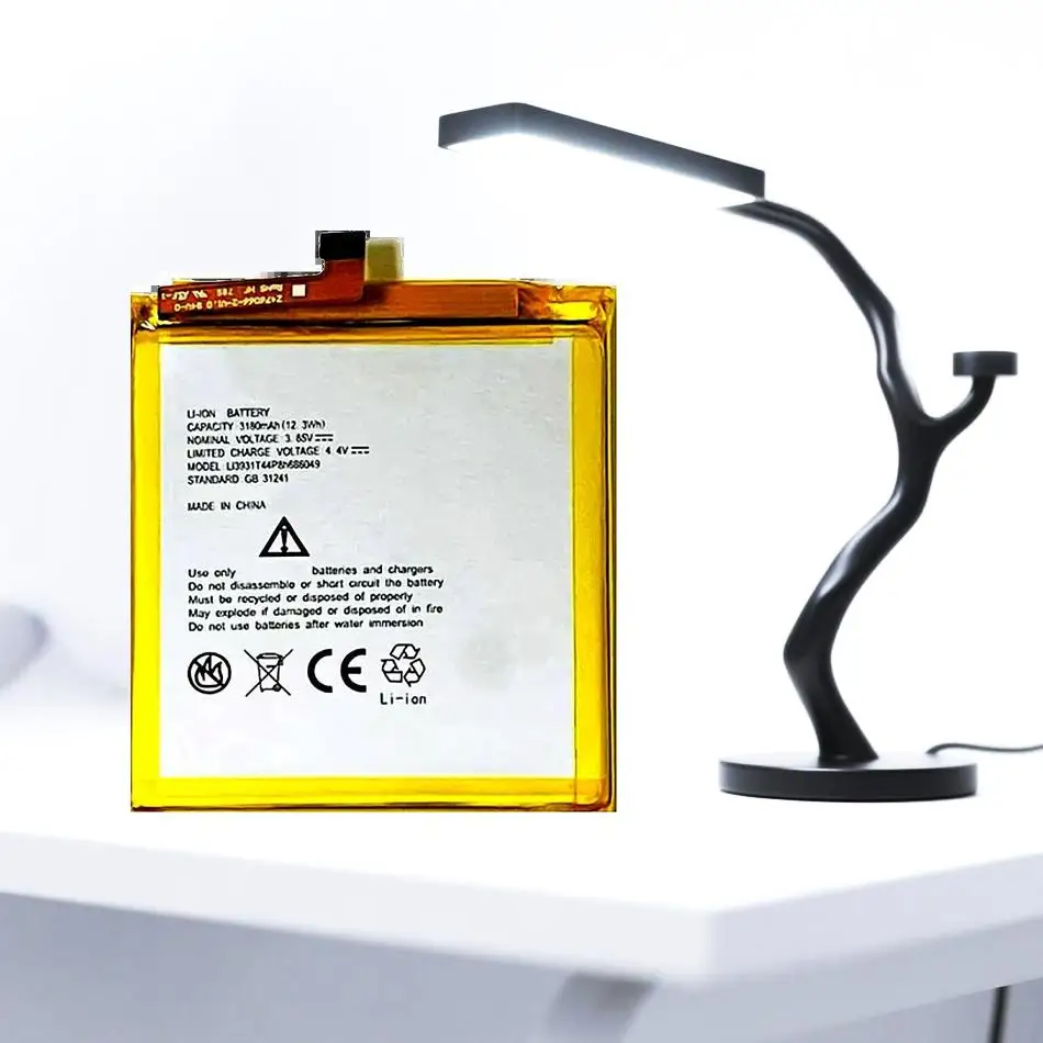 

Environmentally Friendly For Zte Axon M Z999 Z-01K High Performance Mobile Phone Battery LI3931T44P8H686049 2930Mah