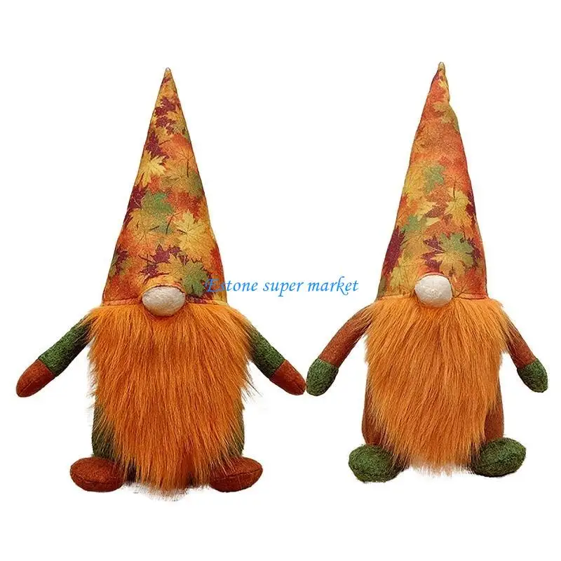 

090B Baby Accompany Faceless for Doll with Light Decor Thanksgiving Day Elf for