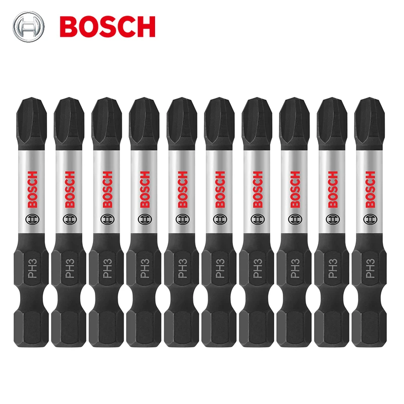 

Bosch #3 Impact 50mm PH3 Tough Screwdriving Bit Professional Drill Bits Bosch Go 2 Stronger Precision Engineered Tips Tools Part